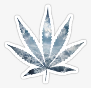 Red Weed Leaf Png - Classic T