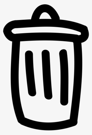 Trash Can Hand Drawn Symbol Comments - Botes De Basura Dibujados