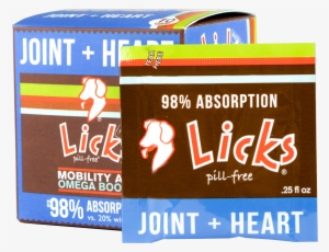 Dog Joint Heart - Licks Liquid Joint + Heart 10 Packs