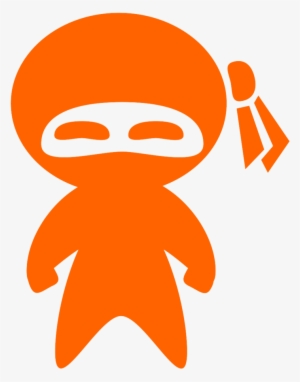 Ninja - Cartoon Ninja Black And White
