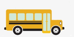 School Bus Illustration - School Bus Transparent Background