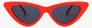 Red Cat Eye Sunglasses - Vintage Sunglasses