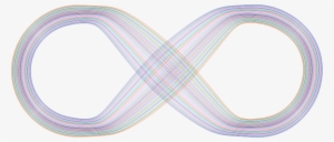 Abstract Prismatic Infinity Symbol Ii - Portable Network Graphics