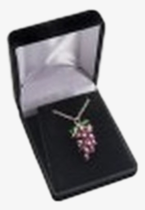 Grape Cluster Necklace - Grape Bunch Earrings