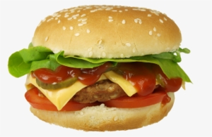 Cheese Burger - Chicken Burger With Onion Rings