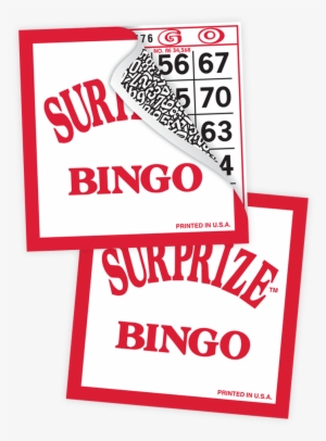 Surprize Bingo Tear-opens - Paper