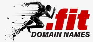 Dot Fit Logo- Rgb Png - Low Poly Running Man