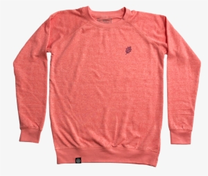 "oak Leaf" Cotton Candy Women's Snowflake Terry Crew - Funny Sweatshirts