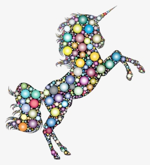 Unicorn Horn Computer Icons Silhouette - Pink Glitter Unicorn