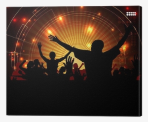 Crowd Of Dancing People - Music