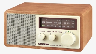 Vintage Radio Png Image - Sangean Wr 11 Am Fm Table Top Radio