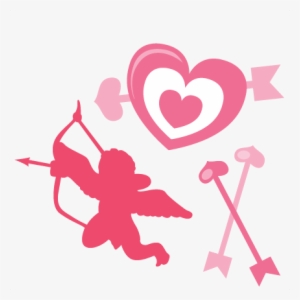 Cupid Set Svg Cutting Files For Scrapbooking Valentines - Scalable Vector Graphics