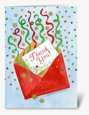 Christmas Envelope Png Christmas Gift Red Envelope - Thank You So Much Christmas