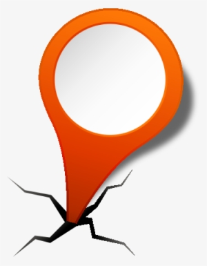 Location Map Pin Orange2 - Keyword Research