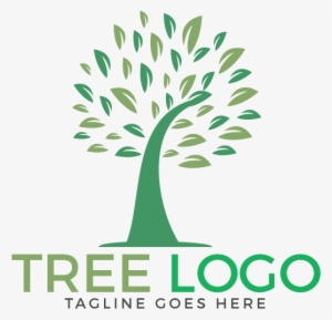Green Tree Vector Logo Design - Logo
