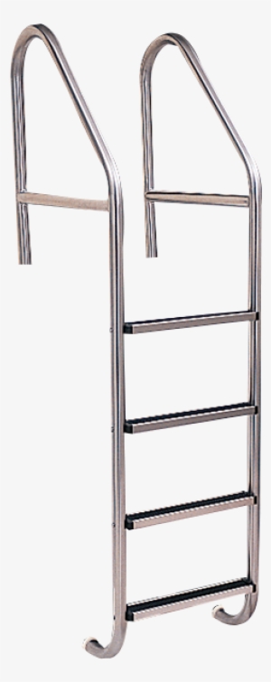 4 Tread Stainless Steel Cross-braced Pool Ladder - T B Davies 8 Tread