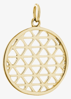 Filigree Circle Image - Locket