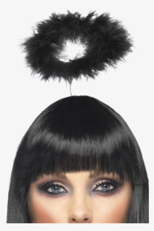 Black Angel Halo On Headband " Name="og Description - Black Halo Angel
