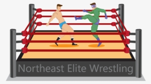 Cartoon Wrestling Ring