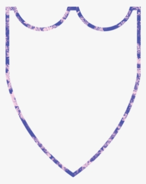 Flower Shield Outline