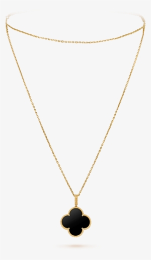 Van Cleef Necklace Black