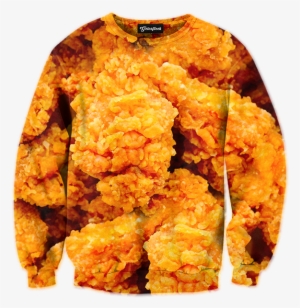 Fried Chicken Crewneck - Shirts Fried Chicken And Watermelon