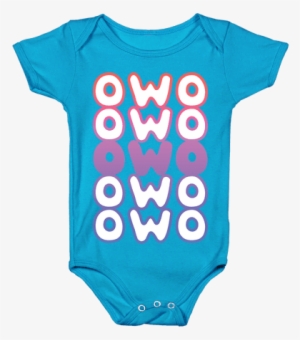 Owo Anime Emoticon Face Baby Onesy - Dont Fucking Swear Around The Baby Onesie