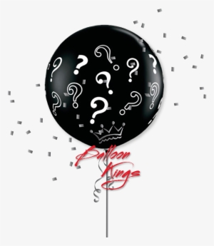36in Latex Question Marks - Gender Reveal Balloon Dubai