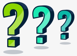 A Row Of Three Question Marks, They Are In Different - Economy