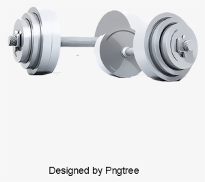 Fitness Dumbbell, Dumbbell, Fitness, Silver Png And - Physical Fitness