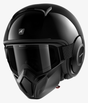 Shark Drak Helmet Blank Xs Black Gloss Unisex Motorcycle