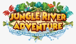 Vector Library Stock Adventure Book Clipart - Jungle River Adventure Vbs