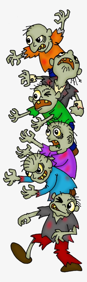 Clip Arts Related To - Zombie Border