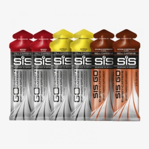 Caffeine Energy Gel Variety Pack - Go Energy + Caffeine Gel 60ml 30 Pack - Citrus