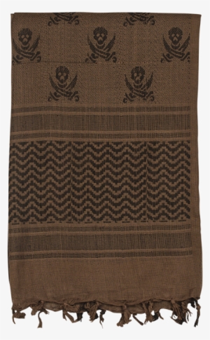 08 3062000000 Woven Coalition Desert Scarves Skull - Wool