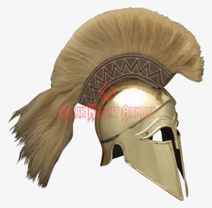 Italo Brass Corinthian Helm With Plume - Greek Helmet
