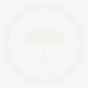Wcs Umbrella Icon White - Circle