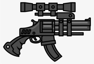 Firearm Handgun Pistol Shotgun - Big Gun Clipart
