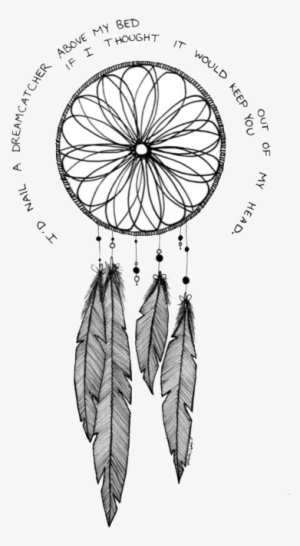 Collection Of Free Branches Drawing Dream Catcher - Dream Catcher Black And White Png