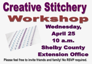 April 25 At 10 A - Quilt Stitches