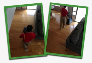 Dirty Wood Floor Cleaning - Floor