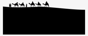 Camel Train Caravan Desert Computer Icons - Free Camel Silhouette Png