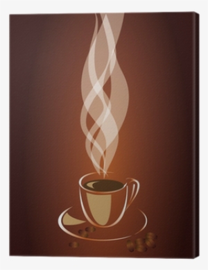 Transparent Steam Over A Cup Of Coffee - Coffee Cup