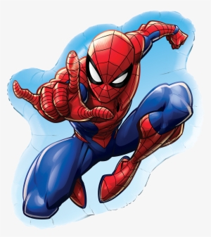 Universal 35" Spider-man Shape Foil Balloon - Livro Médio Ler E Colorir Homem Aranha - Culturama