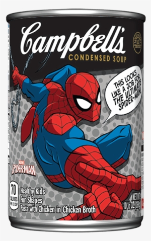Marvel's Spider Man Classic Spider Man Series Campbell - Campbell's Cream Of Tomato Condensed Soup 295g