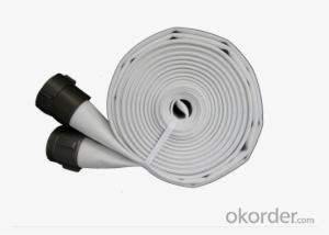 Fire Pipe Png Transparent Image - White Hose In Fire Fighting