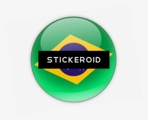 Brazil Flag Flags - Circle
