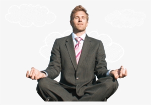 Tailored Workplace Man Sitting Png