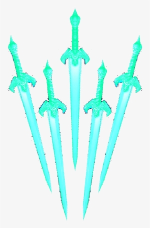 I Made Vergil's Summoned Swords Png From Dmc3 - 6750 Anvil Adult Triblend T-shirt