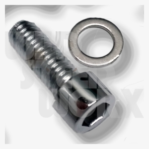 Bolt, Coil Cover To Head Chrome Shcs With Ss Washer - Washer
